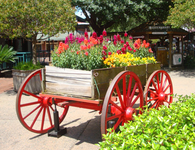 Image - flower wagon