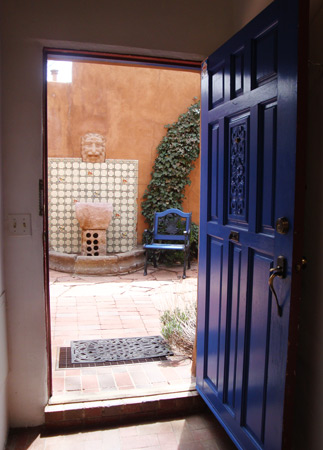 Image - blue door