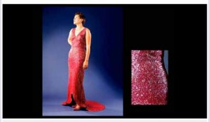 Nancy Judd glass gown