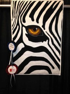 Equus, by Sandy Monk.  This was part of a special Black and White exhibit, from a local group.  Two ribbons!