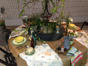 Tablescape by Steve Lomazzo and Donna Goff