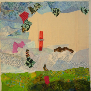  A Crepe Myrtle quilt in-progress,  with Ellen Lindner, AdventureQuilter.com/blog