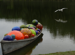 Do snowy egrets like art glass?  Find out on Ellen Lindner's blog, AdventureQuilter.com/blog