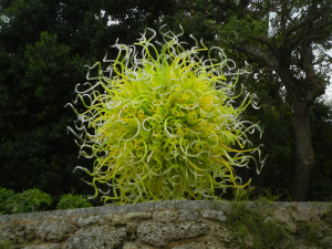 Chihuly art glass at Fairchild Tropical Gardens.  AdventureQuilter.com/blog