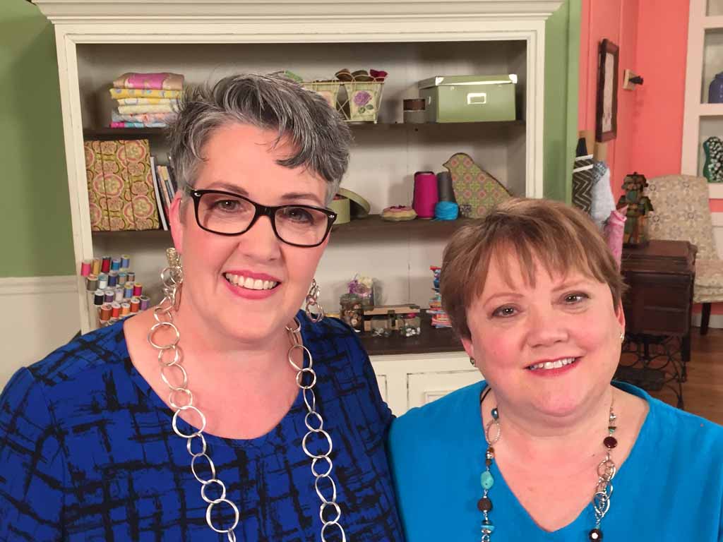 Ellen Lindner's stint on Quilting Arts TV. AdventureQuilter.com/blog