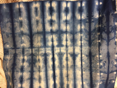 Indigo results! Ellen Lindner, AdventureQuilter.com/blog