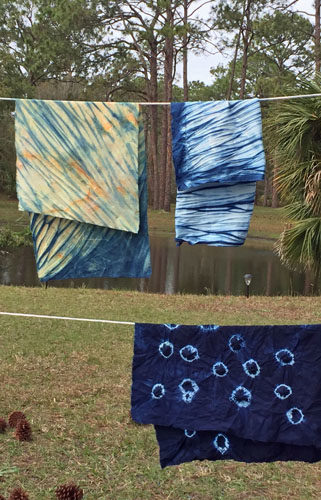 Indigo Results! Ellen Lindner, AdventureQuilter.com/blog