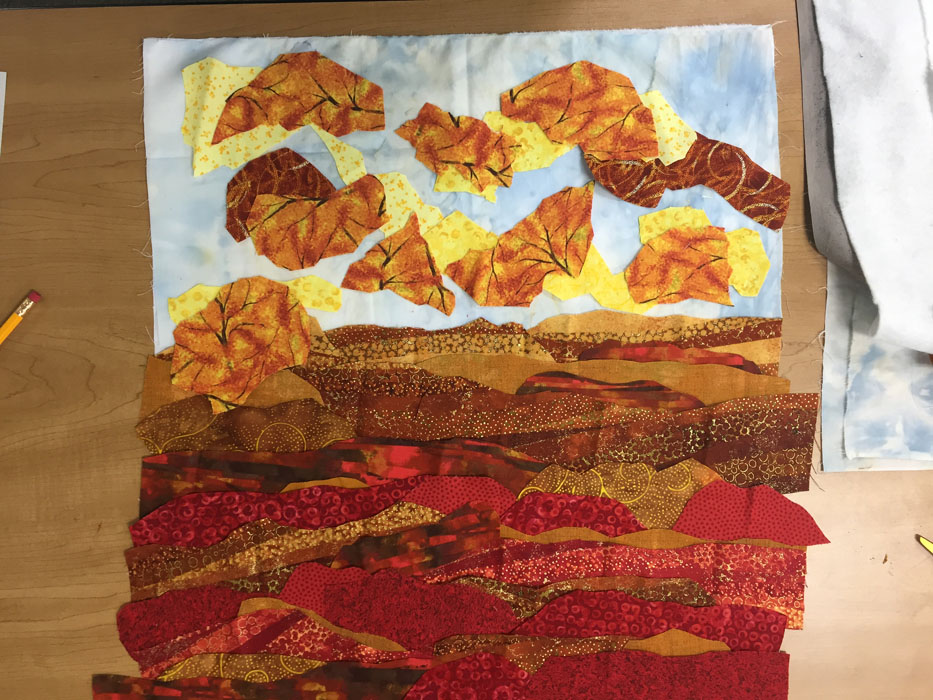 Design Your Own Nature Quilt with Ellen Lindner. AdventureQuilter.com/blog