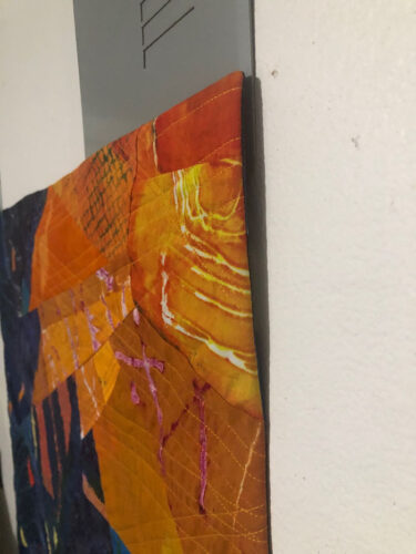 Prepping for a Solo Show. Ellen Lindner, AdventureQuilter.com/blog