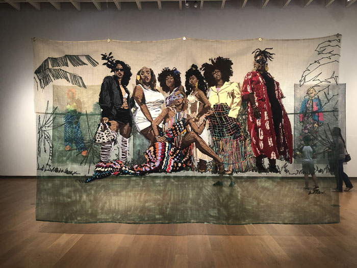 Kandy Lopez: Portraits in Yarn, Ellen Lindner, AdventureQuilter.com/blog