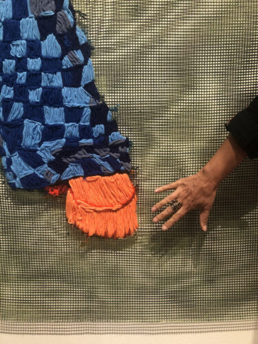 Kandy Lopez: Portraits in Yarn, Ellen Lindner, AdventureQuilter.com/blog