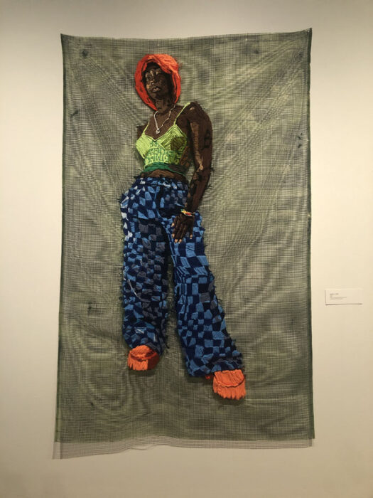 Kandy Lopez: Portraits in Yarn, Ellen Lindner, AdventureQuilter.com/blog