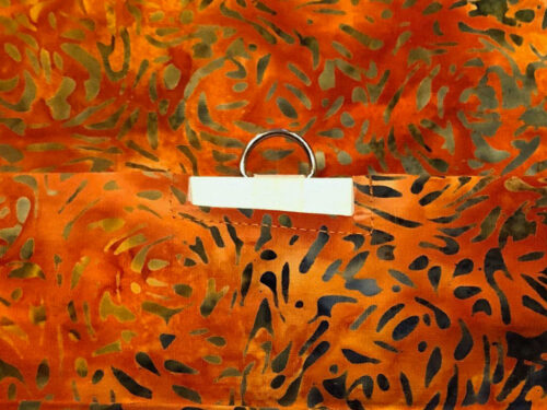 Hanging quilts with D rings. Ellen Lindner, AdventureQuilter.com/blog