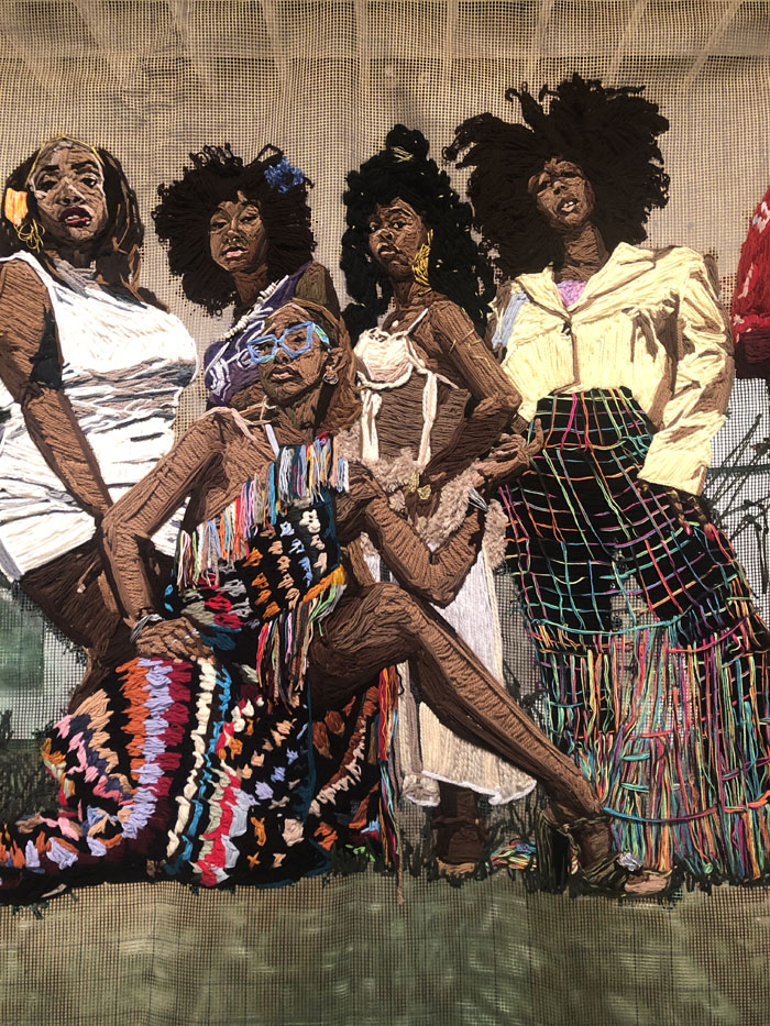 Kandy Lopez: Portraits in Yarn, Ellen Lindner, AdventureQuilter.com/blog