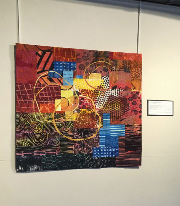 More Work from My Solo Show. Ellen Lindner, AdventureQuilter.com/blog