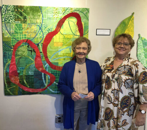 Opening Night in Bedford, Ellen Lindner, AdventureQuilter/blog.com