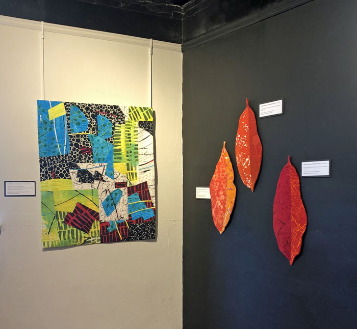 More Work from My Solo Show. Ellen Lindner, AdventureQuilter.com/blog