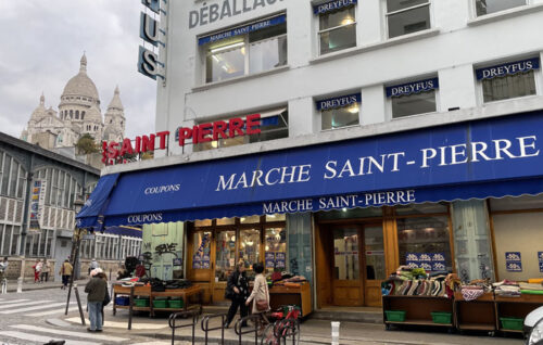 Paris Fabric District 2025. Ellen Lindner, AdventureQuilter.com/blog