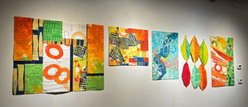 Opening Reception: "Fabric, Dye, & Serendipity." Ellen Lindner, AdventureQuilter.com/blog