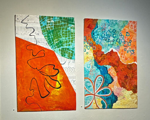 Opening Reception: "Fabric, Dye, & Serendipity." Ellen Lindner, AdventureQuilter.com/blog