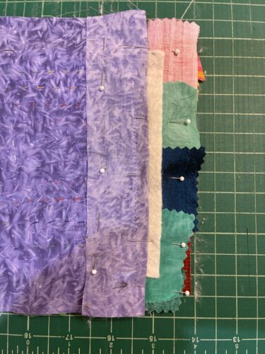 Joining Kawandi Blocks. Ellen Lindner, AdventureQuilter.com/blog
