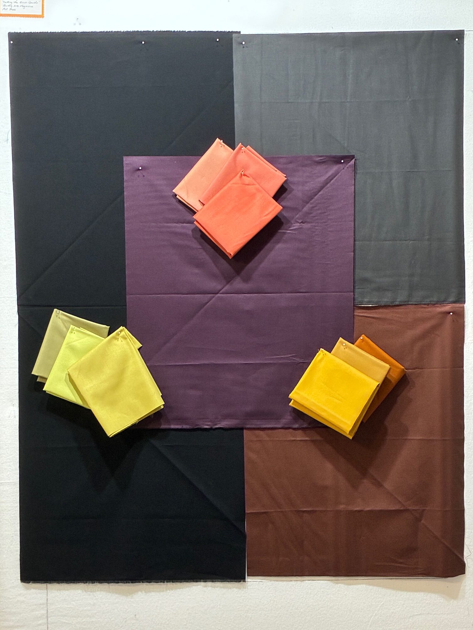 Me? Working with Solids? Ellen Lindner's blog, Adventurequilter.com/blog