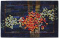 Ripening, an art quilt by Ellen Lindner. AdventureQuilter.com
