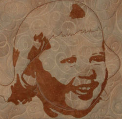 Made using Ellen Lindner's Double Reverse Applique technique. AdventureQuilter.com