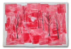 Carole Grant's results from Ellen Lindner's Instant Art Quilt class. AdventureQuilter.com
