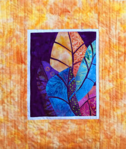 Student work from Ellen Lindner's "Love It and Leaf It" class. AdventureQuilter.com