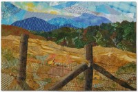 Mountain Meadow, an art quilt by Ellen Lindner. AdventureQuilter.com
