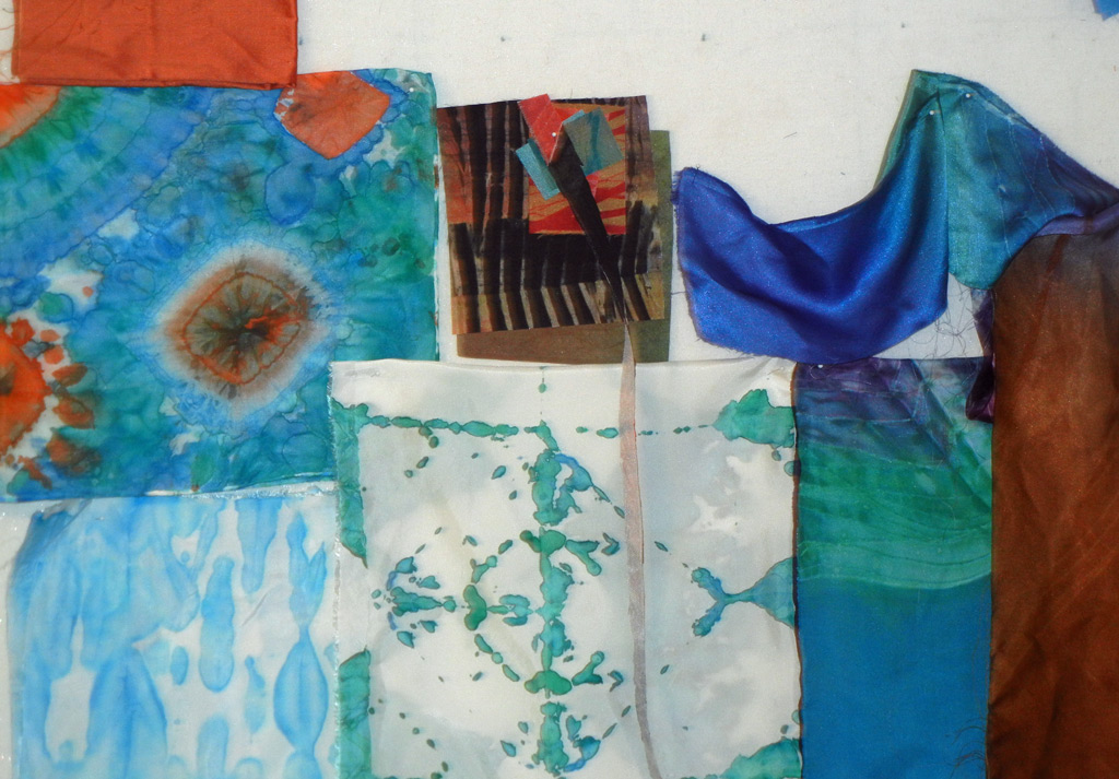 Using quirky fabrics. Ellen Lindner, AdventureQuilter.com/blog