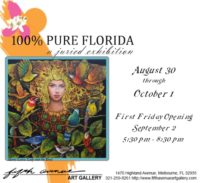 100% Pure Florida exhibit flyer.