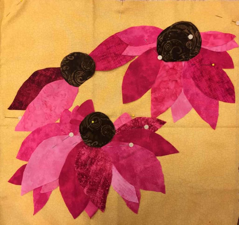 Design Your Own Nature Quilt class with Ellen Lindner. AdventureQuilter.com/blog