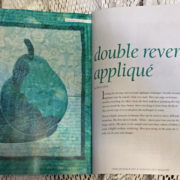 Double Reverse Applique article by Ellen Lindner. AdventureQuilter.com/blog