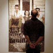 "Stitched: Embracing the Quilt as Fine Art," 2017 exhibit. Ellen Lindner, AdventureQuilter.com/blog