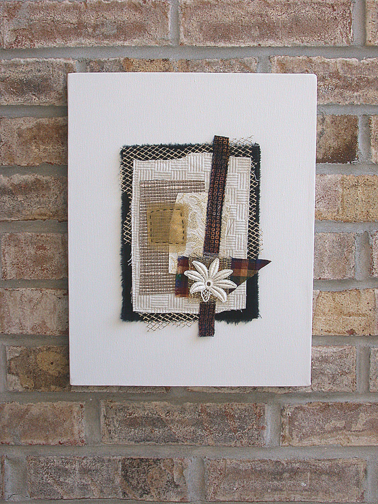 Framing small works. Ellen Lindner, AdventureQuilter.com