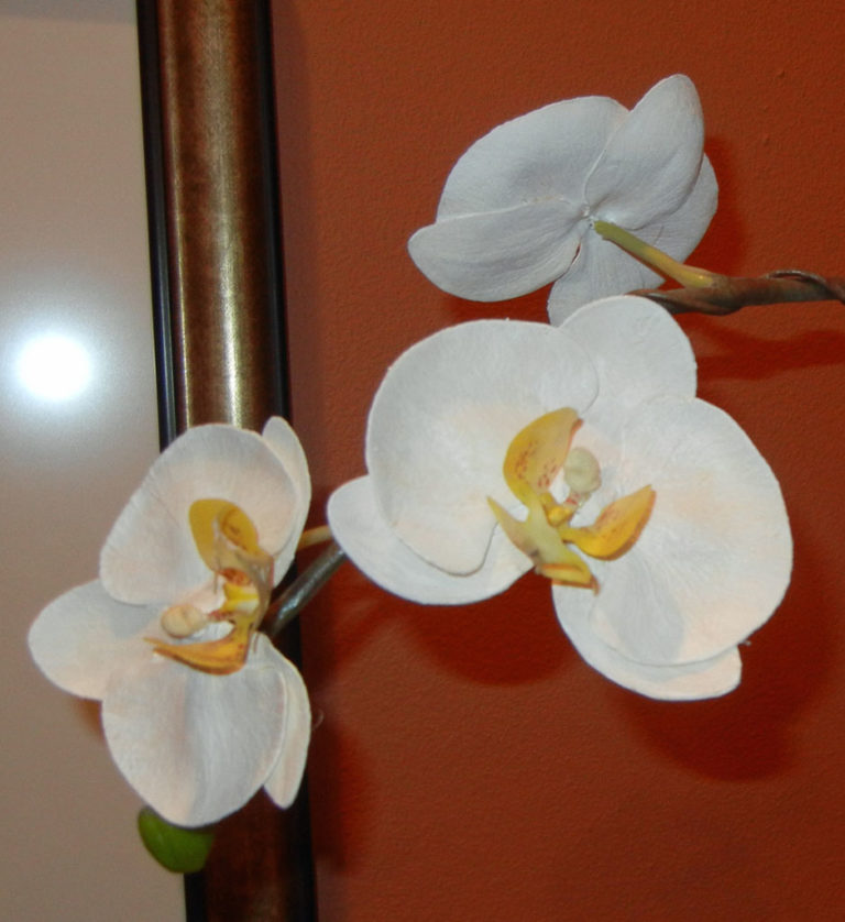 Revamping Artificial Flowers. Ellen Lindner, AdventureQuilter.com/blog