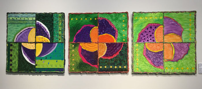 Elliott Museum Quilt Exhibit. Ellen Lindner, AdventureQuilter.com/blog