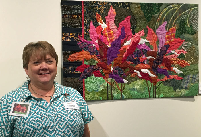 Elliott Museum Quilt Exhibit. Ellen Lindner, AdventureQuilter.com/blog