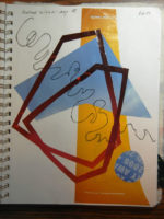 Abstract Exercises: Pattern and Scale. Ellen Lindner, AdventurQuilter.com/blog