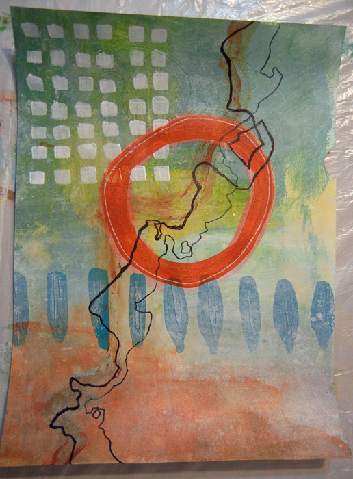 An online class with Jane Davies. Ellen Lindner, AdventureQuilter.com/blog