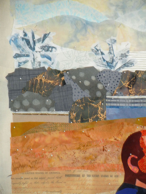 750 Pins Later. Ellen Lindner, AdventureQuilter.com/blog