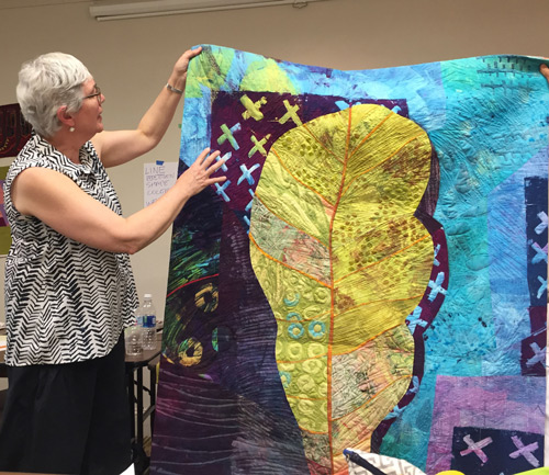 Two Days with Pat Pauly. Ellen Lindner, AdventureQuilter.com/blog