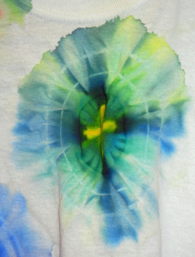 Dying with Sharpies and Alcohol. Ellen Lindner, AdventureQuilter.com