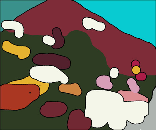 Flower Stall Challenge. Ellen Lindner, AdventureQuilter.com/blog