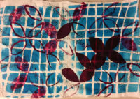 Overdying fabrics. Ellen Lindner, AdventureQuilter.com/blog