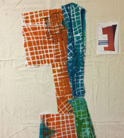 Designing with Patterned Fabric. Ellen Lindner, AdventureQuilter.com/blog