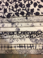 Dyeing black and white fabrics. Ellen Lindner, AdventureQuilter.com/blog
