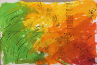Favorite dyed fabrics. Ellen Lindner, AdventureQuilter.com/blog